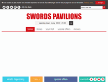 Tablet Screenshot of pavilions.ie